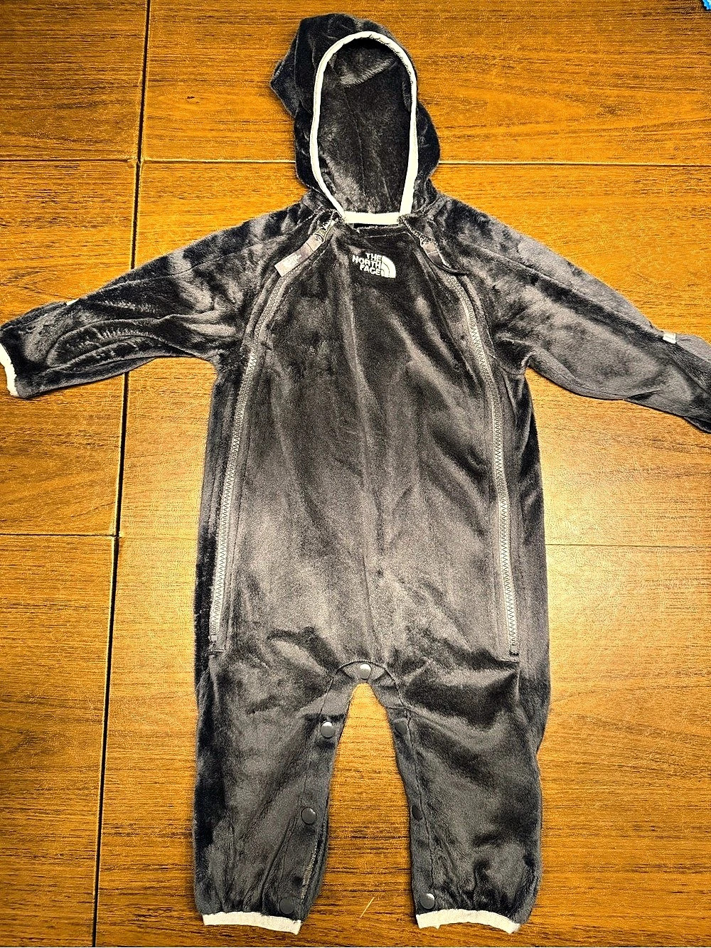 The North Face Buttery Fleece Unisex Bunting - Infant- 3-6 MO Like New